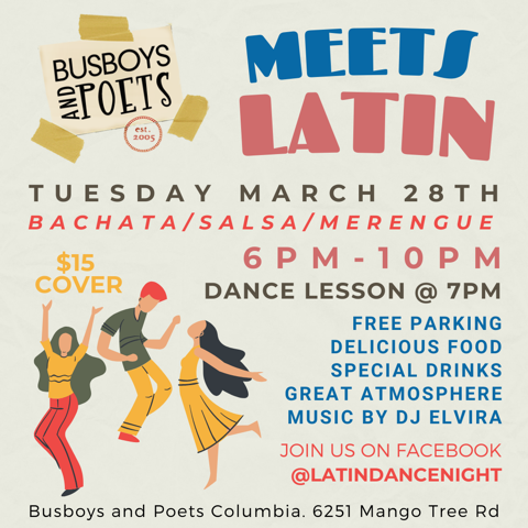 Busboys and Poets Meets Latin