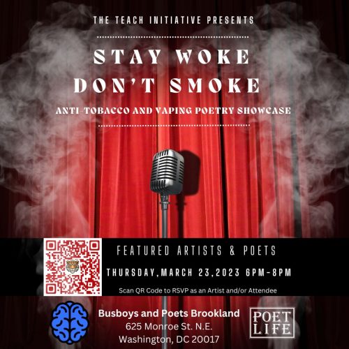 Stay Woke Don't Smoke | Poetry Slam