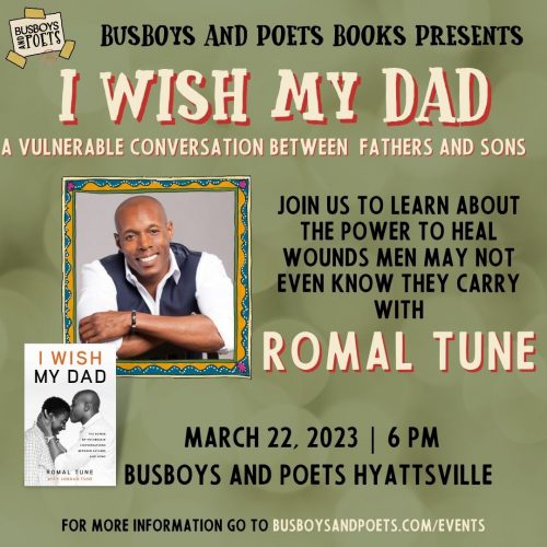 Busboys and Poets Books Presents I WISH MY DAD