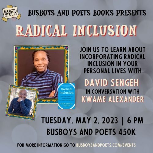 RADICAL INCLUSION | A Busboys and Poets Books Presentation