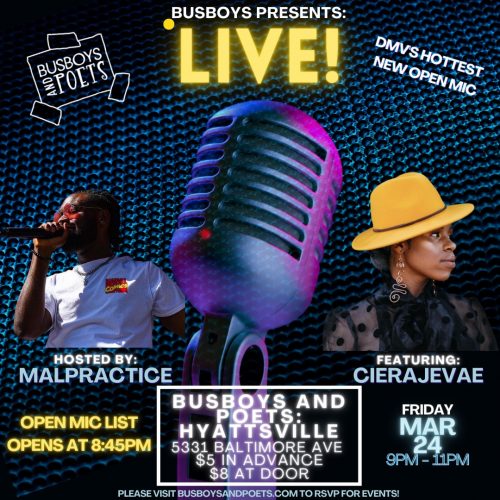 Live! from Busboys Hosted by MalPractice