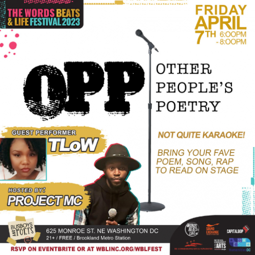 WBL Word Power Fest - OPP Open Mic featuring DJ RBI
