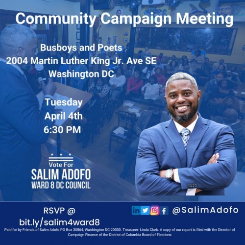 Friends of Salim Adofo Community Campaign Meeting