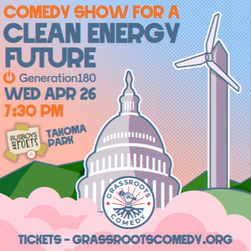Comedy Show for a Green Energy Future
