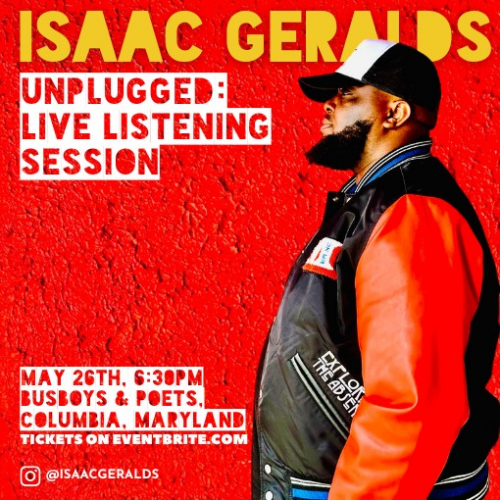 Listening Party and Performance: Isaac Geralds.