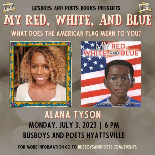 MY RED, WHITE, AND BLUE | A Busboys and Poets Books Presentation