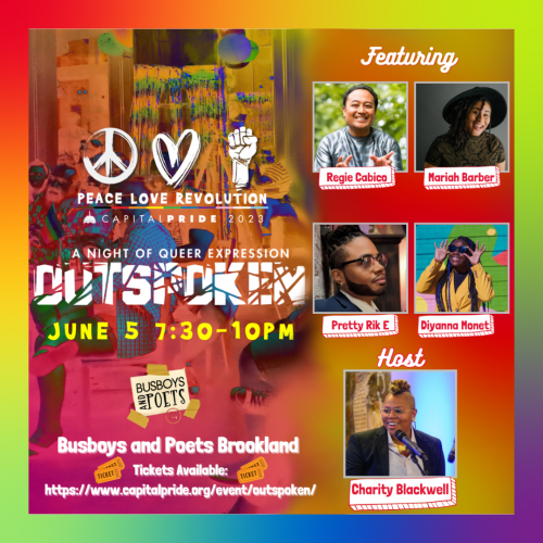 OUTSPOKEN:  A Night of Queer Expression