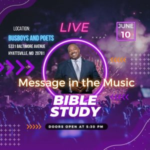 Message in the Music Bible Study