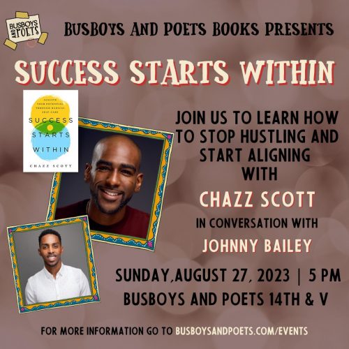 SUCESS STARTS WITHIN | A Busboys and Poets Books Presentation