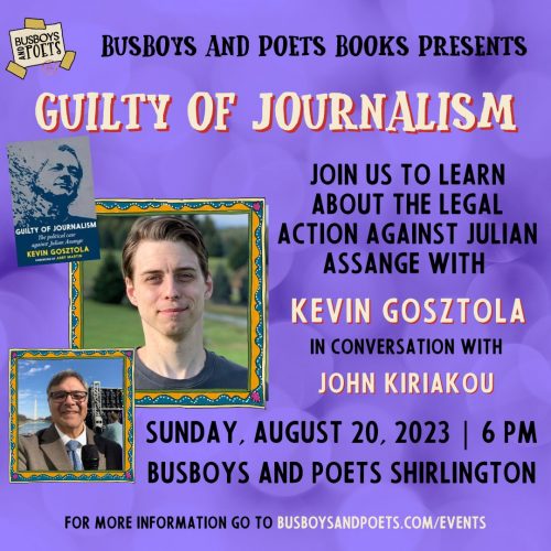 GUILTY OF JOURNALISM | A Busboys and Poets Books Presentation