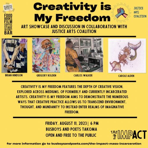 THE IMPACT SERIES | Creativity is My Freedom: An Art Showcase and Discussion