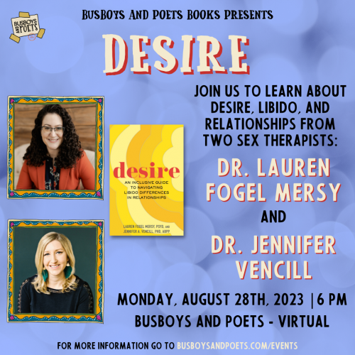 DESIRE | A Busboys and Poets Books Presentation