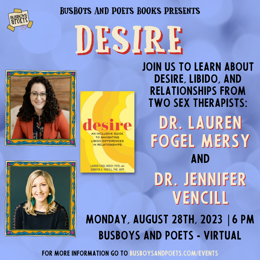 DESIRE | A Busboys and Poets Books Presentation | Busboys and Poets