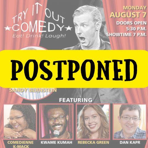CANCELLED - TRY IT OUT COMEDY!