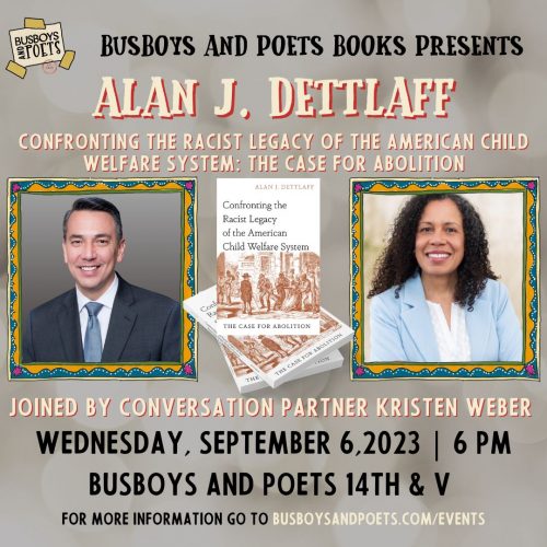 Confronting the Racist Legacy of the American Child Welfare System | A Busboys and Poets Books Presentation