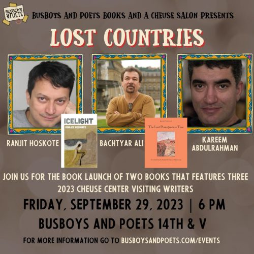 Busboys and Poets Book Presents THE LAST POMEGRANATE TREE