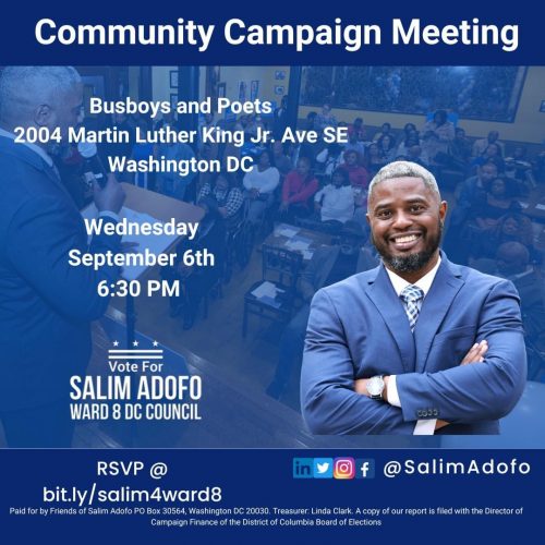 Campaign Community Meeting | Salim Adofo