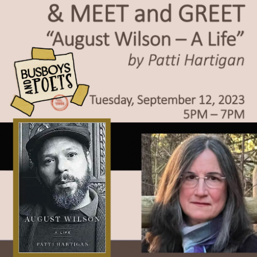 August Wilson - A Life: Book Reading & Signing with Author Patti Hartigan