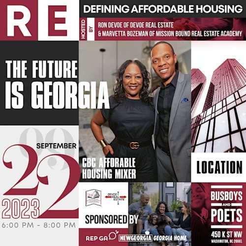 The Future is Georgia CBC Affordable Housing Mixer