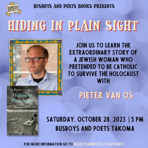 HIDING IN PLAIN SIGHT | A Busboys and Poets Books Presentation