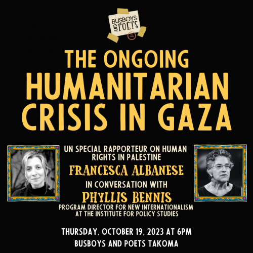 Peace Café : Ongoing Humanitarian Crisis in Gaza