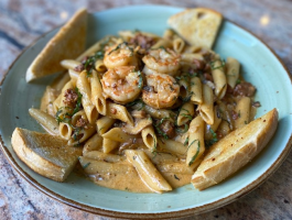 ShrimpChicPasta