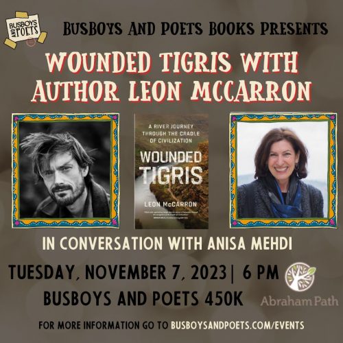 WOUNDED TIGRIS | A Busboys and Poets Books Presentation