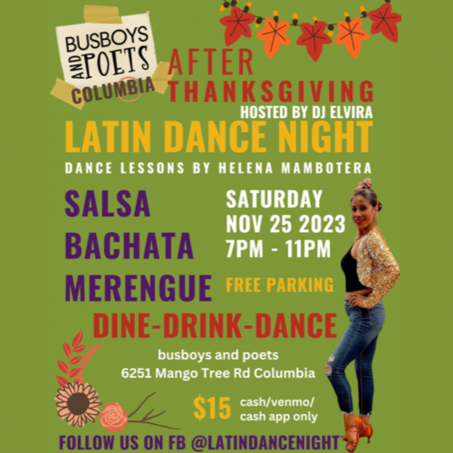 Busboys and Poets Meets Latin