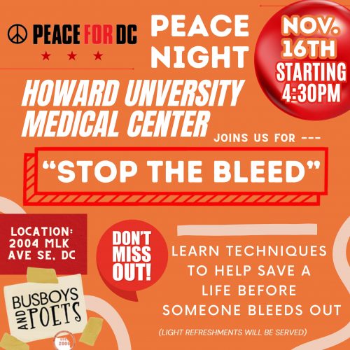Peace for DC: Peace Night