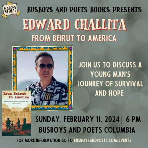 FROM BEIRUT TO AMERICA | A Busboys and Poets Books Presentation