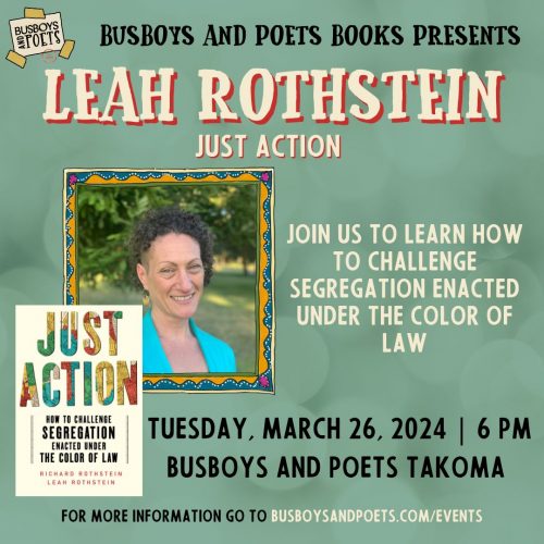 JUST ACTION | A Busboys and Poets Books Presentation