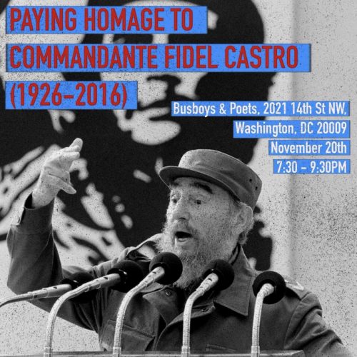 Paying Homage to Fidel Castro