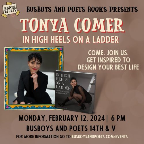 IN HIGH HEELS ON A LADDER |A Busboys and Poets Books Presentation
