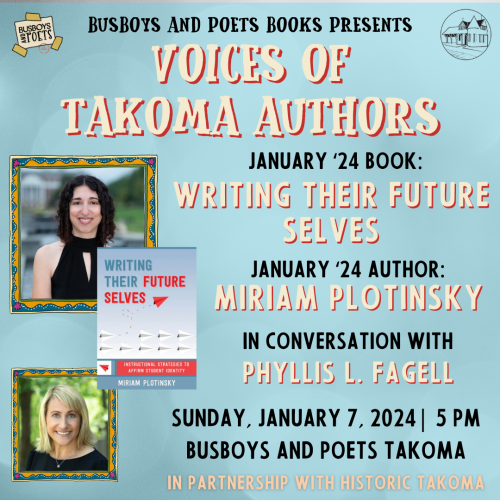 WRITING THEIR FUTURE SELVES (VOTA) | A Busboys and Poets Books Presentation