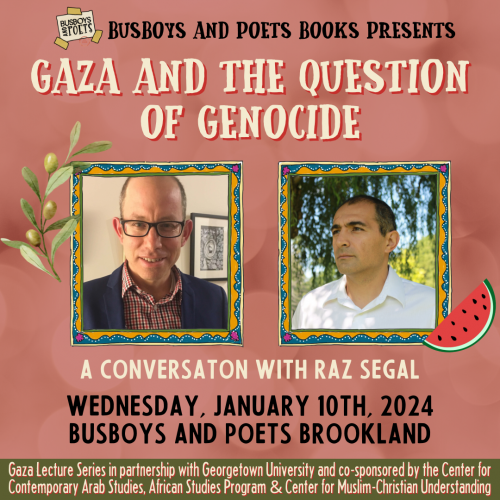 Gaza and the Question of Genocide: Gaza Lecture Series