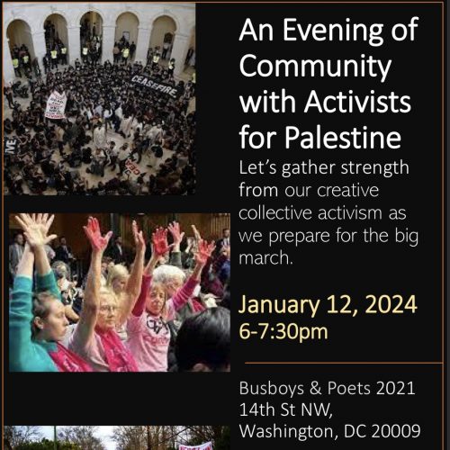 March for Palestine - Pre-March Gathering
