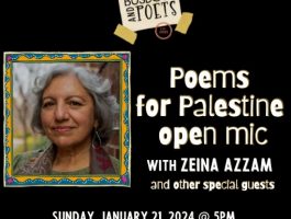Palestine week 2024 poems for Zeina Azzam