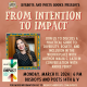 FROM INTENTION TO IMPACT | A Busboys and Poets Books Presentation