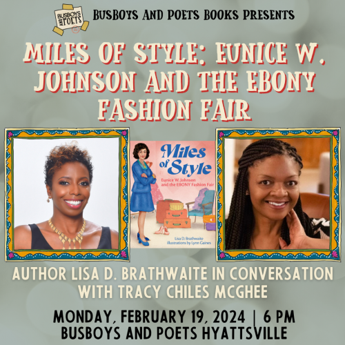 MILES OF STYLE | A Busboys and Poets Books Presentation