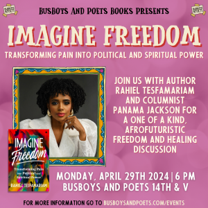 IMAGINE FREEDOM | A Busboys and Poets Books Presentation