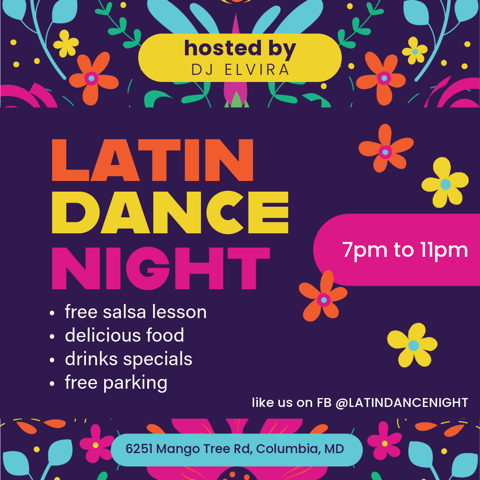 Busboys and Poets Meets Latin: Salsa Lessons and Community Dance