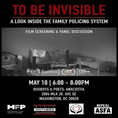 Film Screening | To Be Invisible: A Look Inside the Family Policing ...