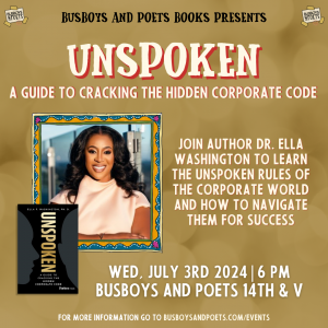 UNSPOKEN | A Busboys and Poets Books Presentation