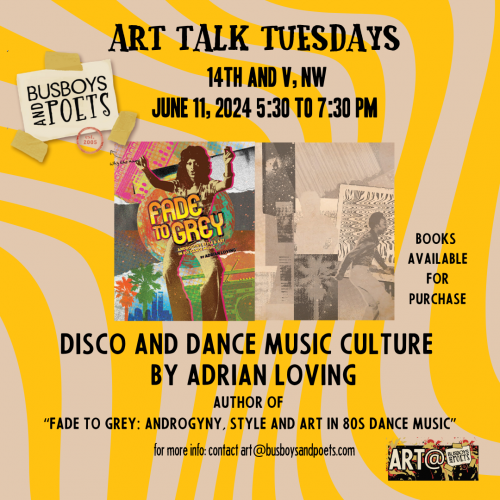 Art Talk Tuesdays: Fade To Grey Androgyny, Style  and ARt in 80s Dance Music Adrian Loving