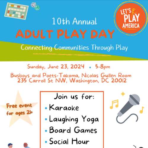 10th Annual Adult Play Day