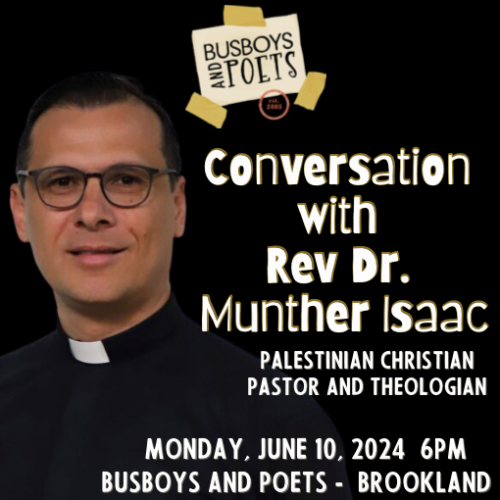 Conversation with Rev ​Dr Munther Isaac