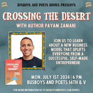 CROSSING THE DESERT | A Busboys and Poets Books Presentation