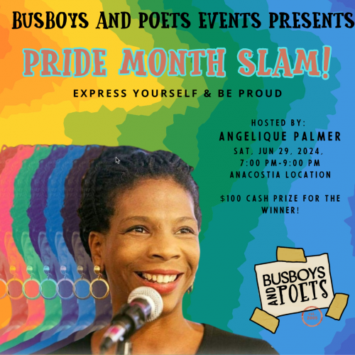 PRIDE MONTH SLAM! Hosted by Angelique Palmer