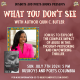 WHAT YOU DON'T SEE | A Busboys and Poets Books Presentation