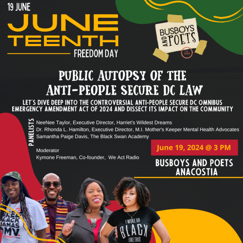 Public Autopsy of the Anti-People Secure DC Law